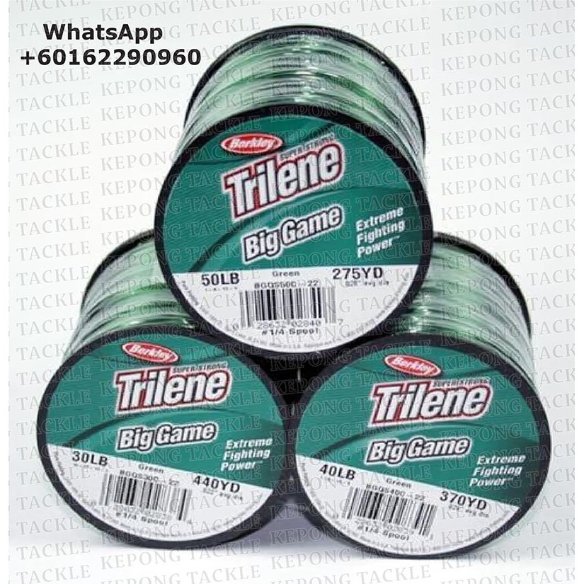 Berkley Trilene Big Game Line - Green 30lb