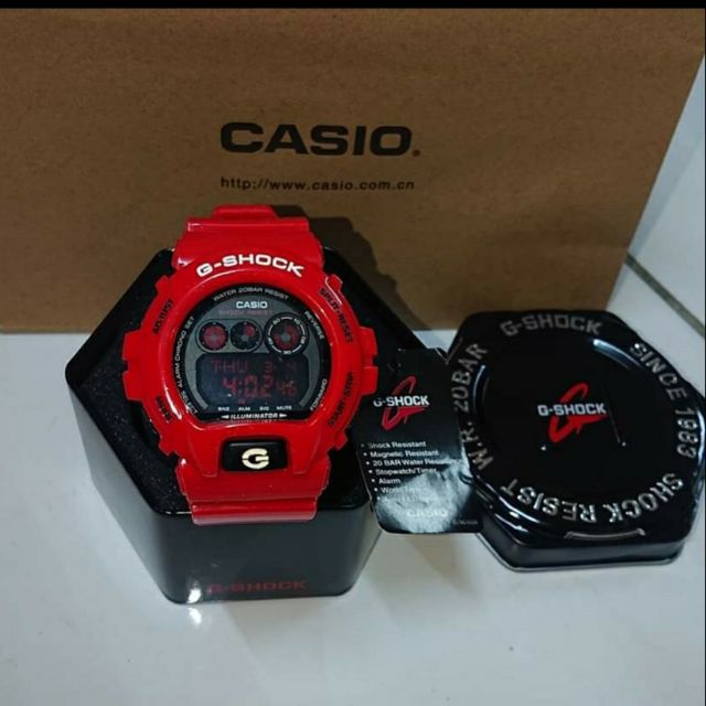 G shock merah outlet ducati