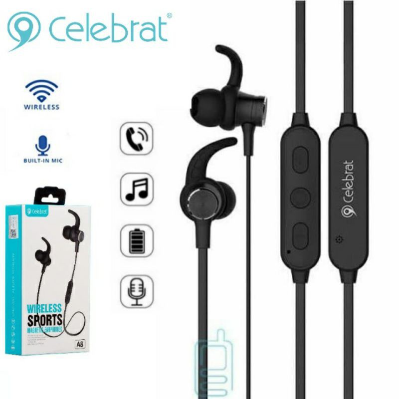 Celebrat best sale bluetooth earphones