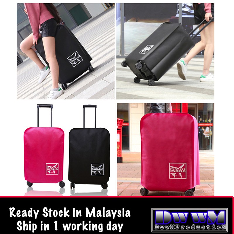 Luggage cover with lock cheap