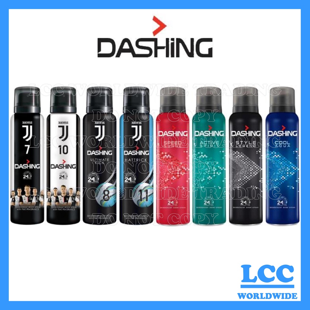 Dashing Deodorant Body Spray 125ML