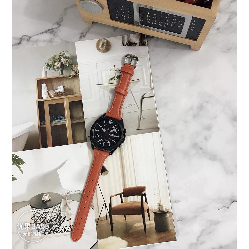 Fashionable ladies leather strap for Huawei Watch GT 2 46mm Straps