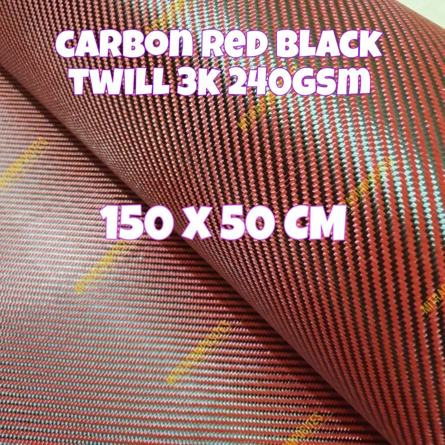 Carbon Fiber Twill 50 Black