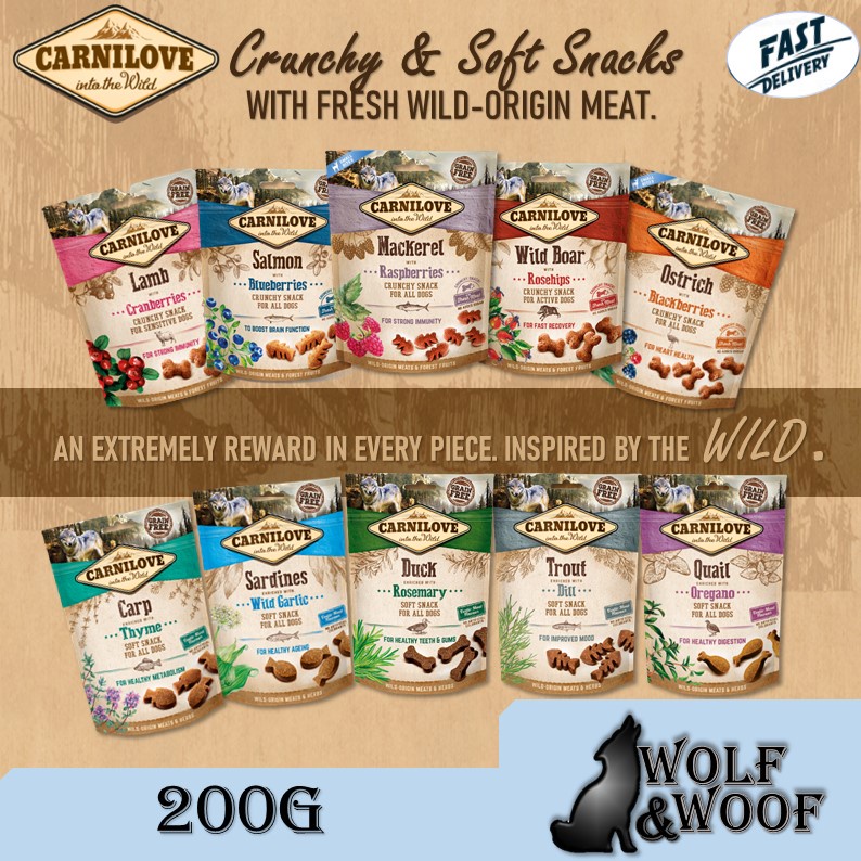 Carnilove 2024 dog snacks