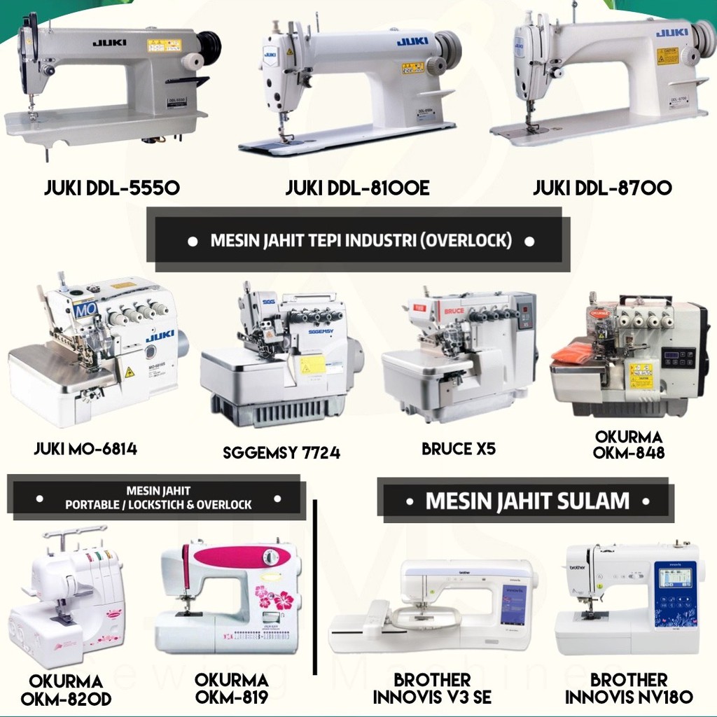 Jims Sewing Machines, Online Shop | Shopee Malaysia