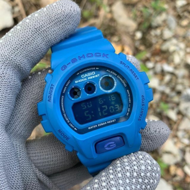 G shock 2025 dw6900 blue