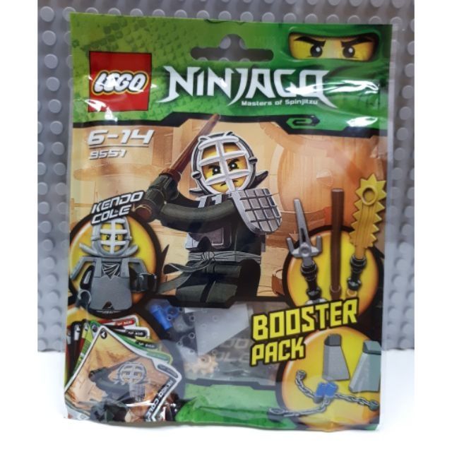 LEGO Polybag Ninjago 9551 Kendo Cole Booster Pack Shopee Malaysia