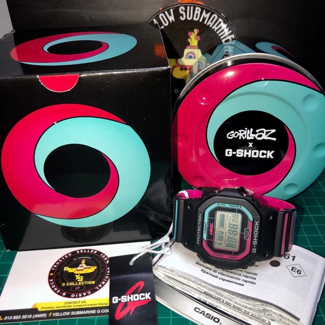 GSHOCK PETAK GORILLAZ Shopee Malaysia