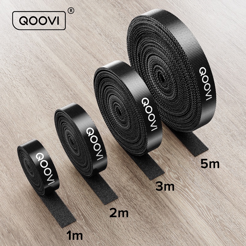 QOOVI Cable Organizer Wire Winder Clip Earphone Holder Management USB  Charger Protector (5M)