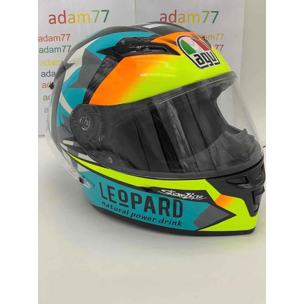 Agv 2024 helmet leopard