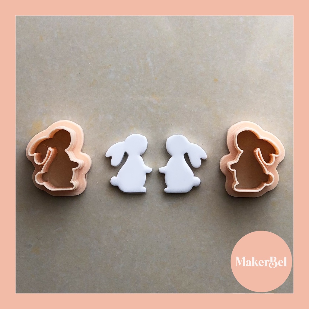 Gingerbread Man polymer clay cutter