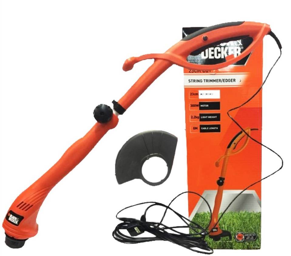 Jual mesin potong rumput string trimmer black and decker BEMW451BH