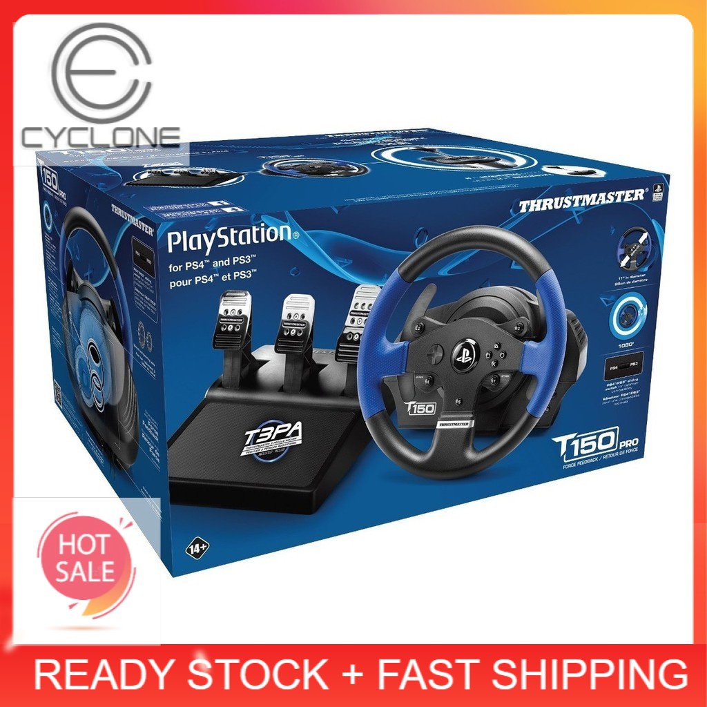 Thrustmaster t150 rs racing on sale wheel for playstation 4