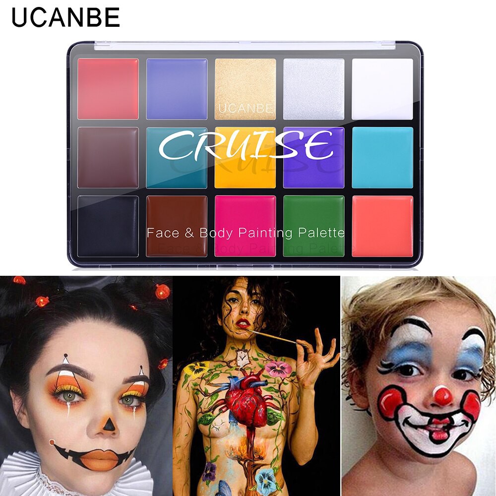 Ucanbe Cruise and Athena Face Painting pallete Review/ body