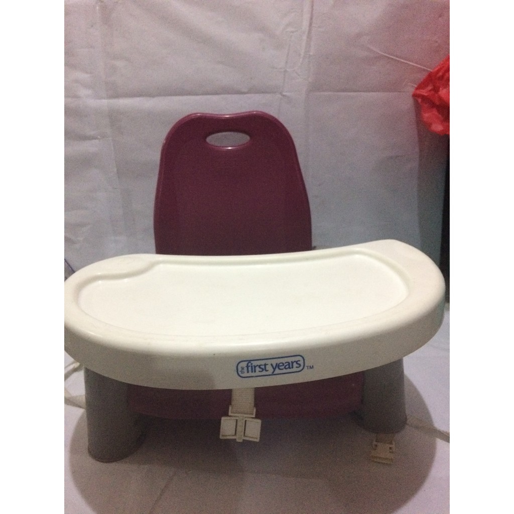 First years booster store seat with tray