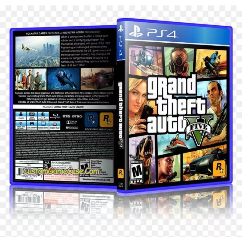 PS4/PS4 PRO GTA 5 GRAND THEFT AUTO FIVE V R3CHINESE/Eng
