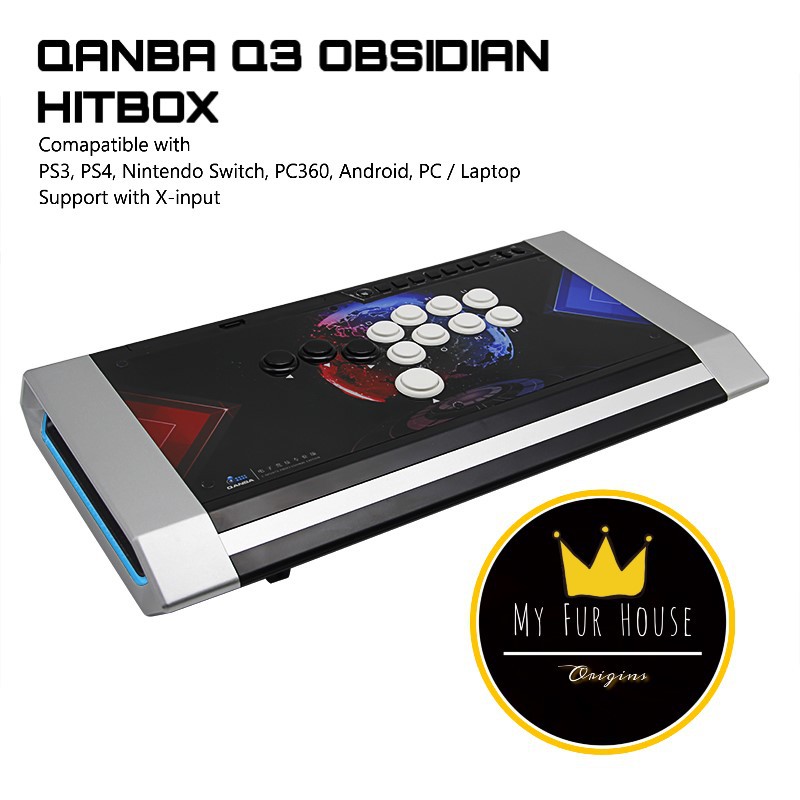 QANBA Obsidian Hitbox - PC周辺機器