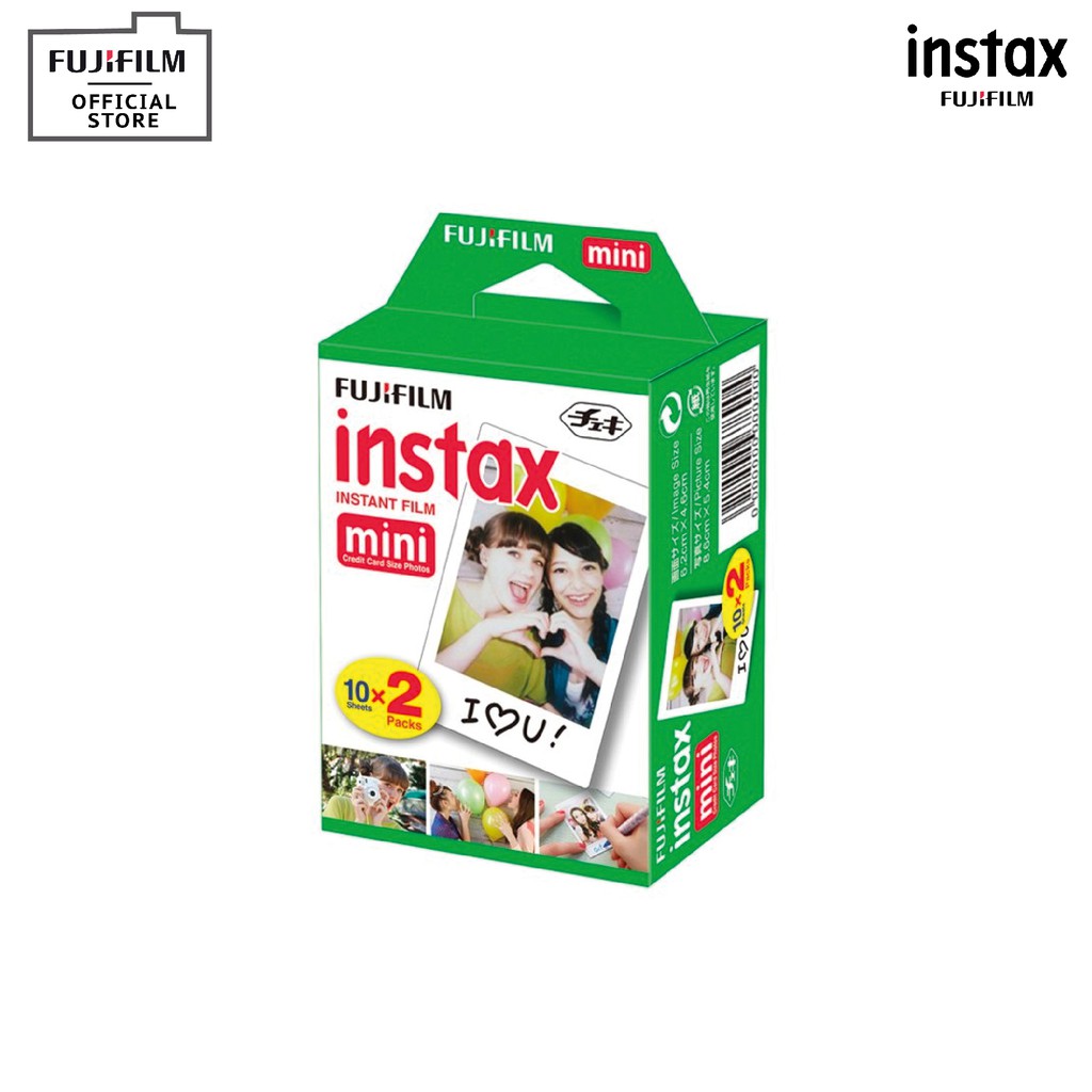 Fujifilm Refill Instax Mini Twinpack Plain Film