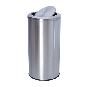 Stainless steel clearance dustbin