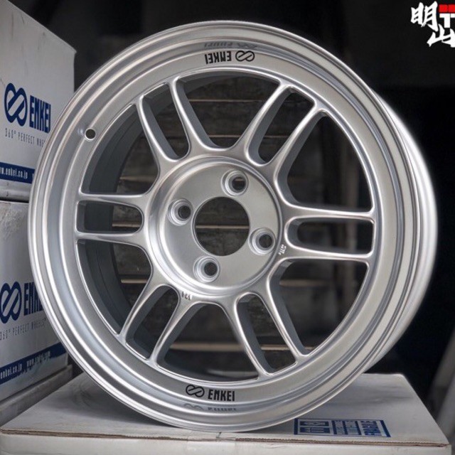 Original 🇯🇵 Enkei RPF1 15” 16” 17” 18” F1 Silver / Matte Black