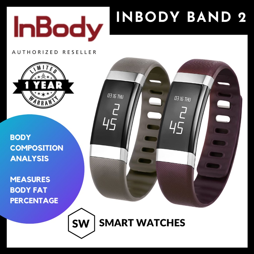 InBody BAND 2 Activity Tracker with Body Composition Heart Rate