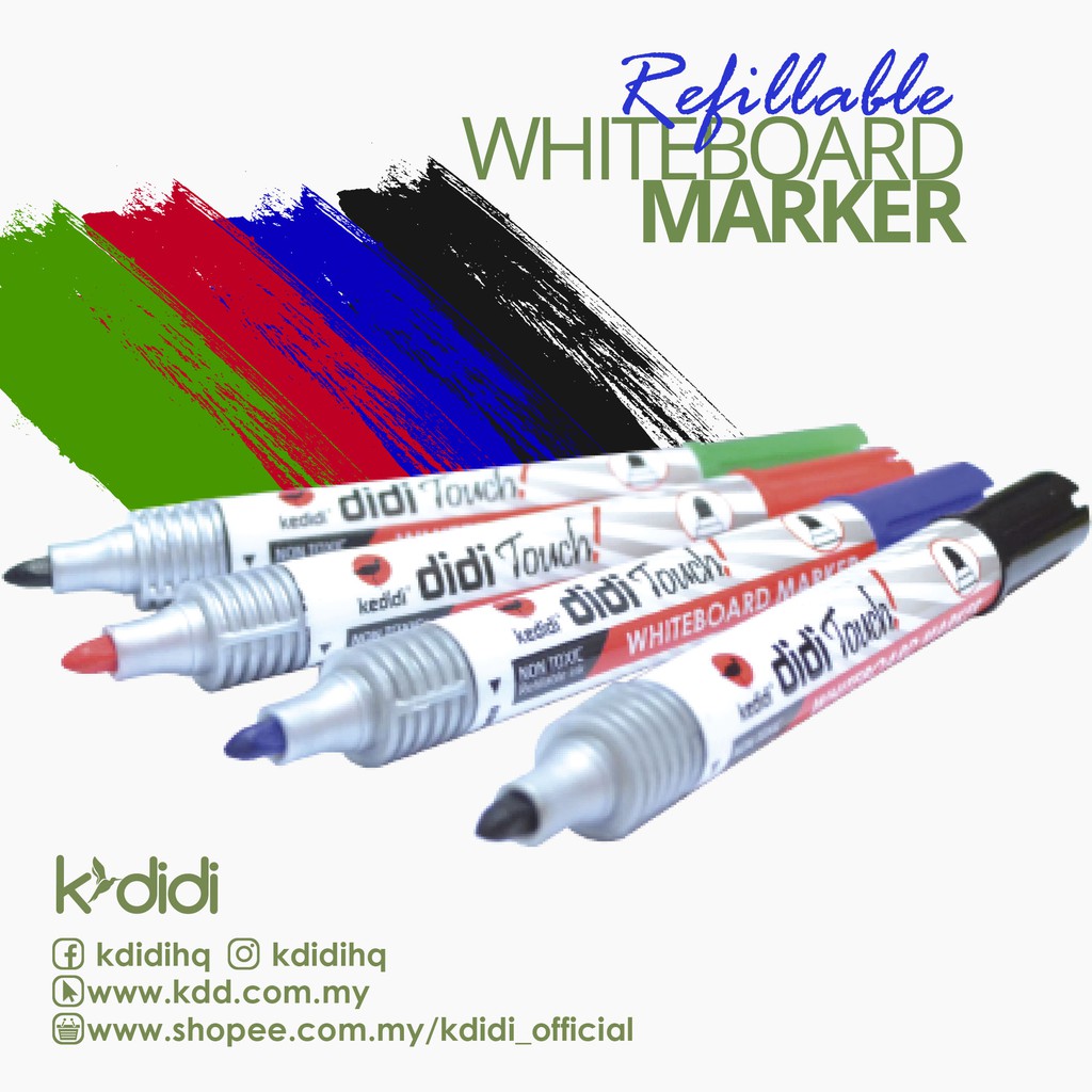 DSPIAE MK/MKM Waterproof Soft Tipped Marker Pen For Plastic Model