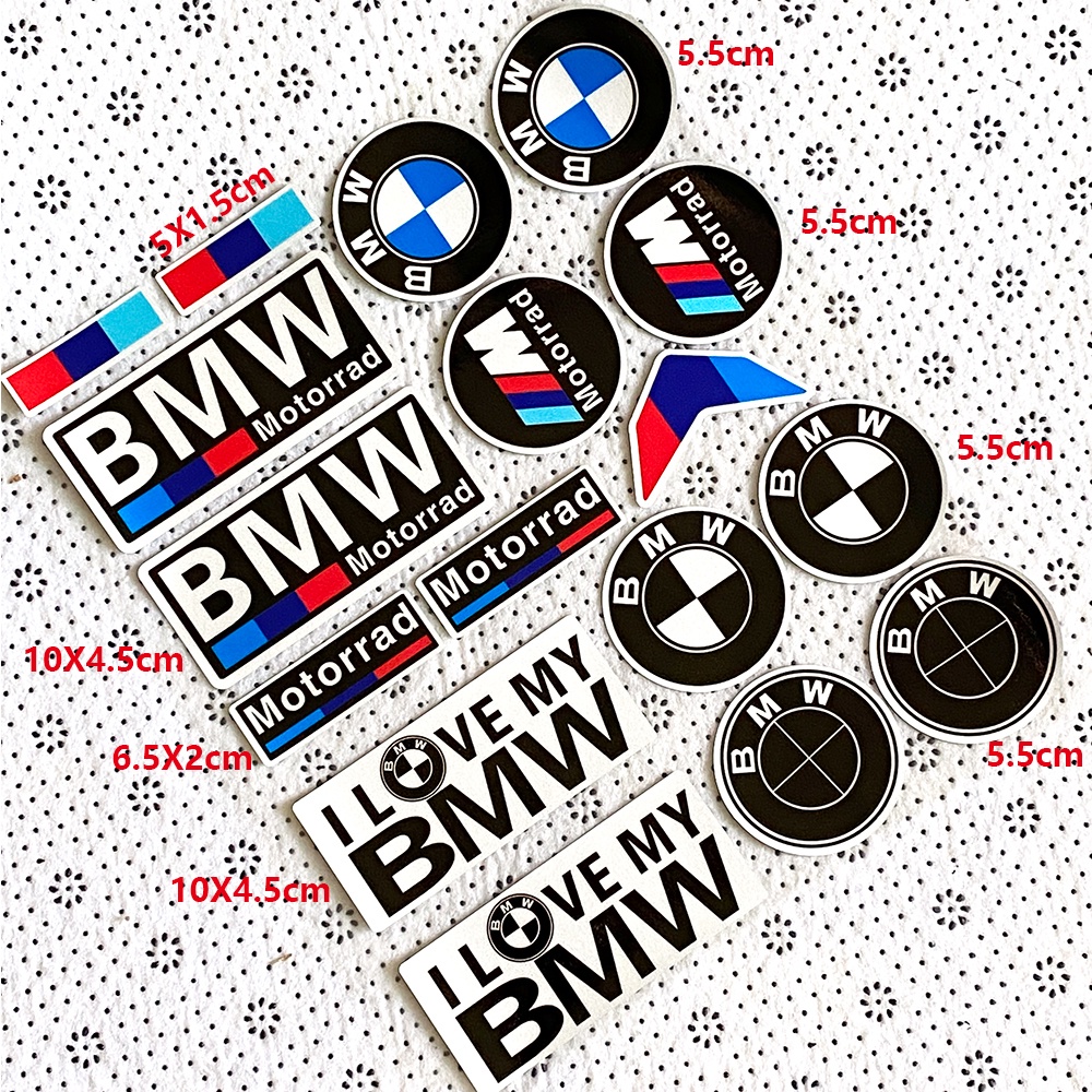3D Reflective Car Motorcycle Emblem Logo Sticker Decals BMW GS Motorsport  Motorrad
