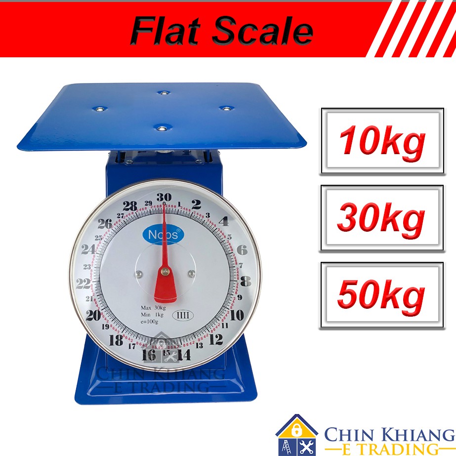 ORIGINAL) WJS RENKMHE Analog Commercial Mechanical Weighing Scale Analog  Scale Weighting Measurement Tool Market Scale Mechanical Scale Heavy  Penimbang Berat 称重秤 30KG 50KG 100KG [FREE RM 50 VOUCHER]