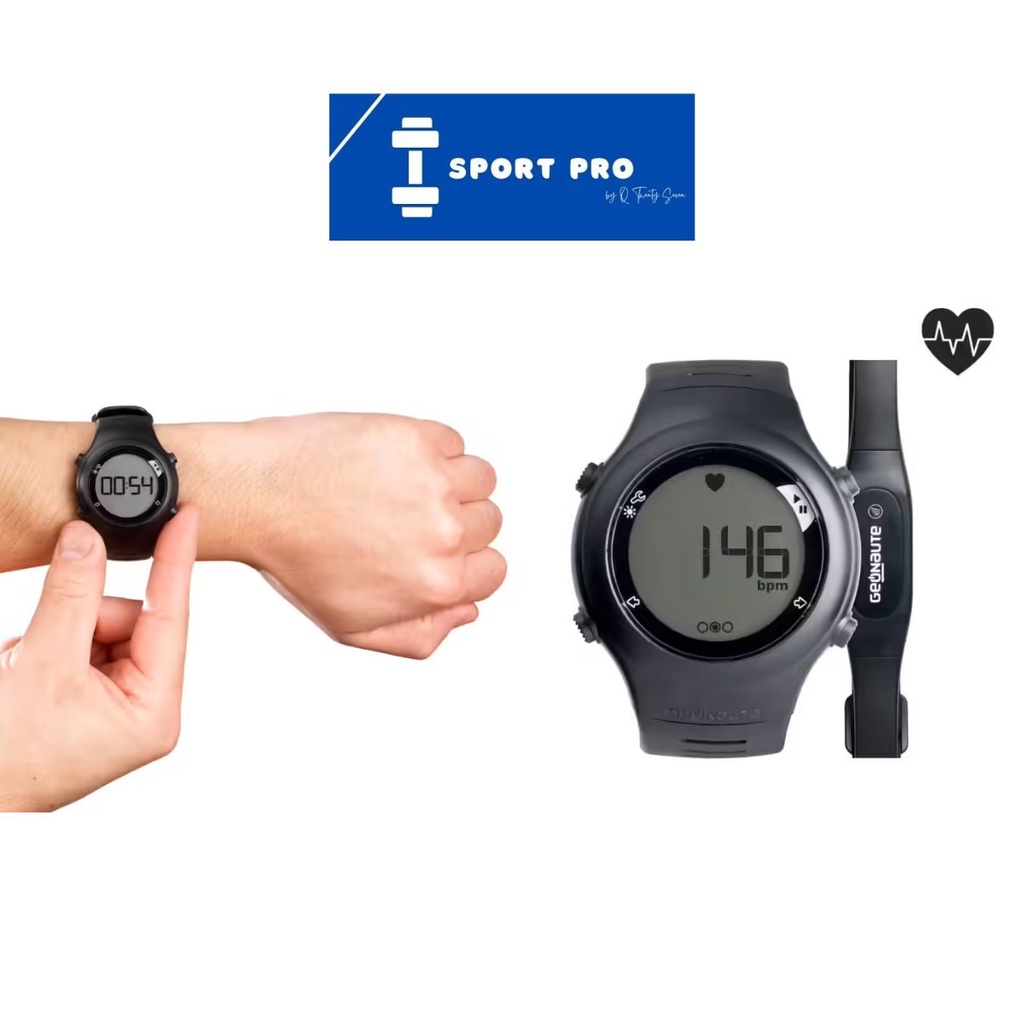 Decathlon / Watch / Running Stopwatch / Heart Rate Monitor Watch