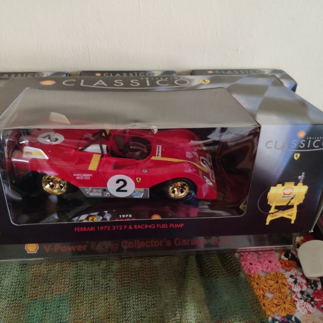 Shell classico 1/18 Ferrari 312p Mario Andretti Limited Edition 