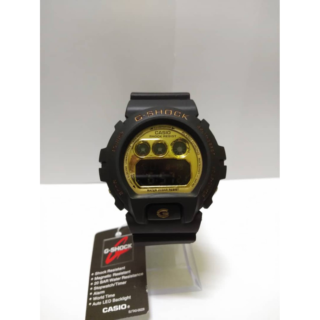 G shock dw on sale 6900 black gold