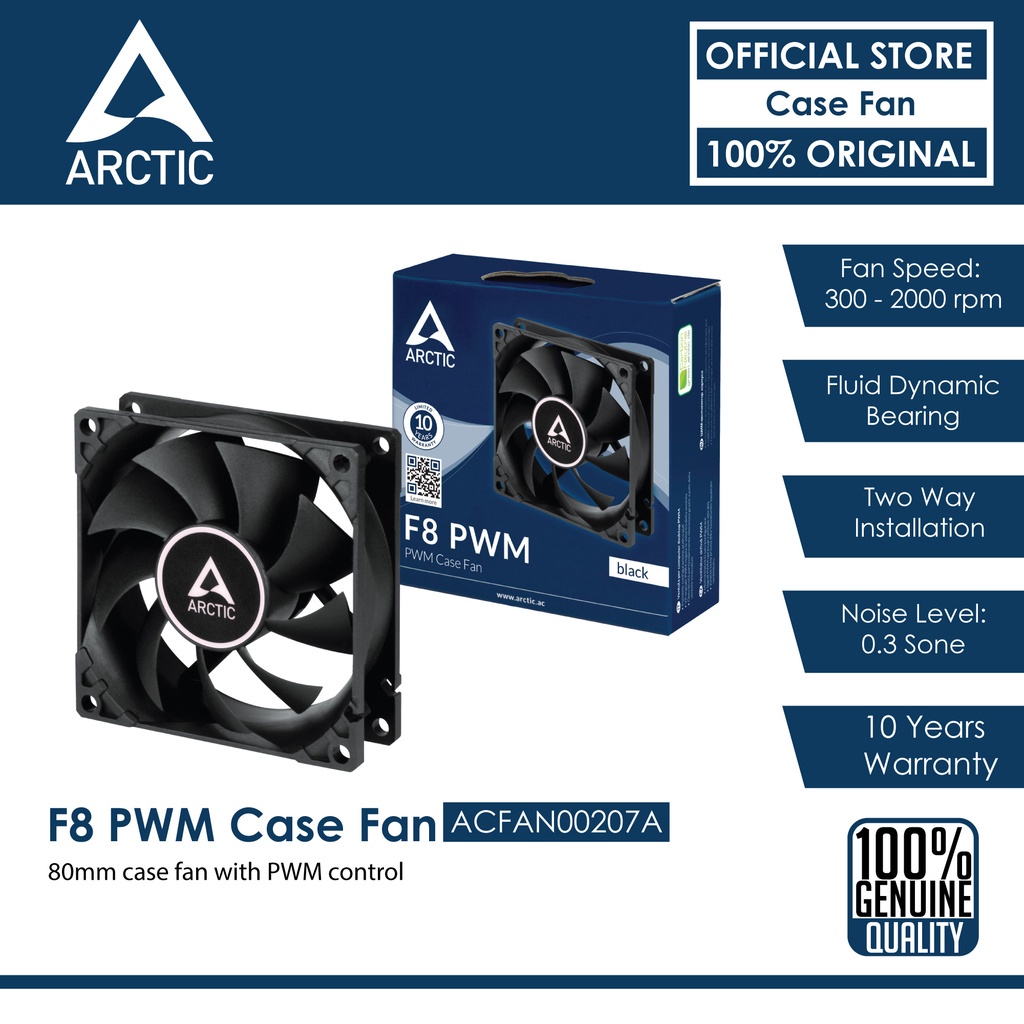 Arctic cooling f8 sales pwm