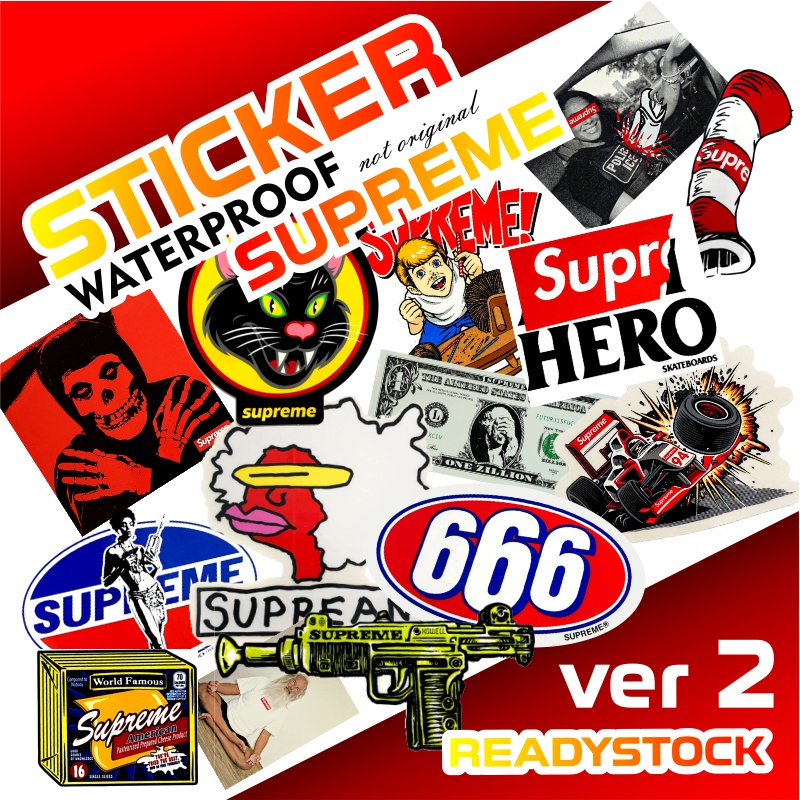 Little 2024 supreme stickers