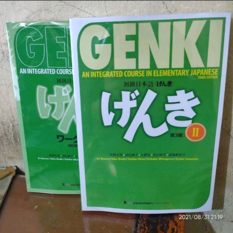 Genki 2 Textbook and Workbook 3rd Ed. Set