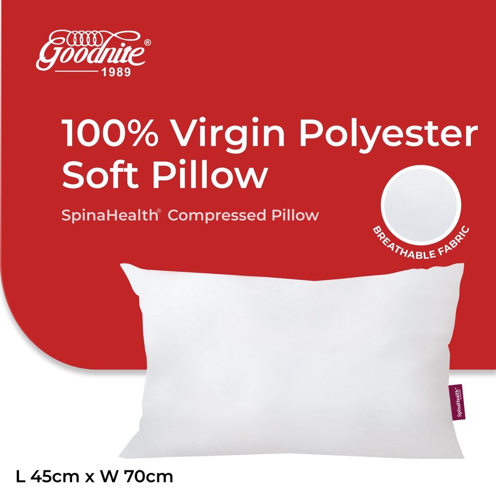 Polyester foam outlet pillow