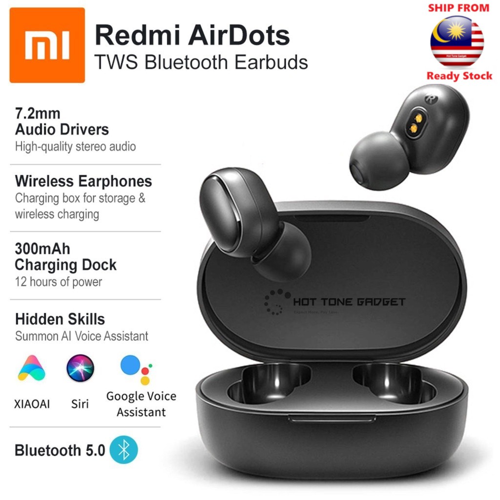 Xiaomi Redmi AirDots TWS Mi True Wireless EarBuds Basic Earphone