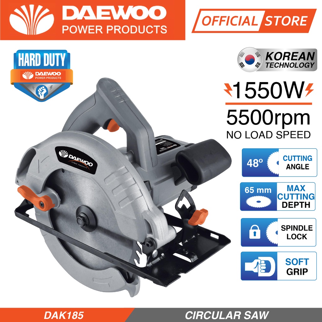 Daewoo cordless circular discount saw