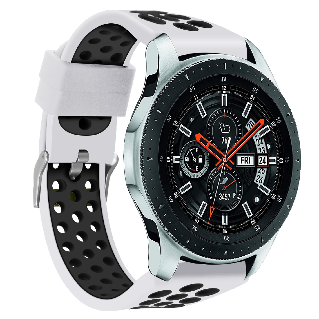 Compatible with Samsung Galaxy Watch 45mm Strap 22mm Silicone Sport Band  For Gear S3 classic Replacement Watch Strap 91012 Shopee Malaysia