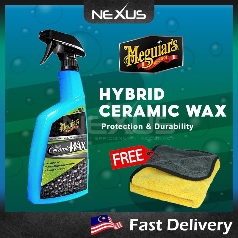 Meguiar's G190526 Hybrid Ceramic Wax, 26 oz - 6 Pack