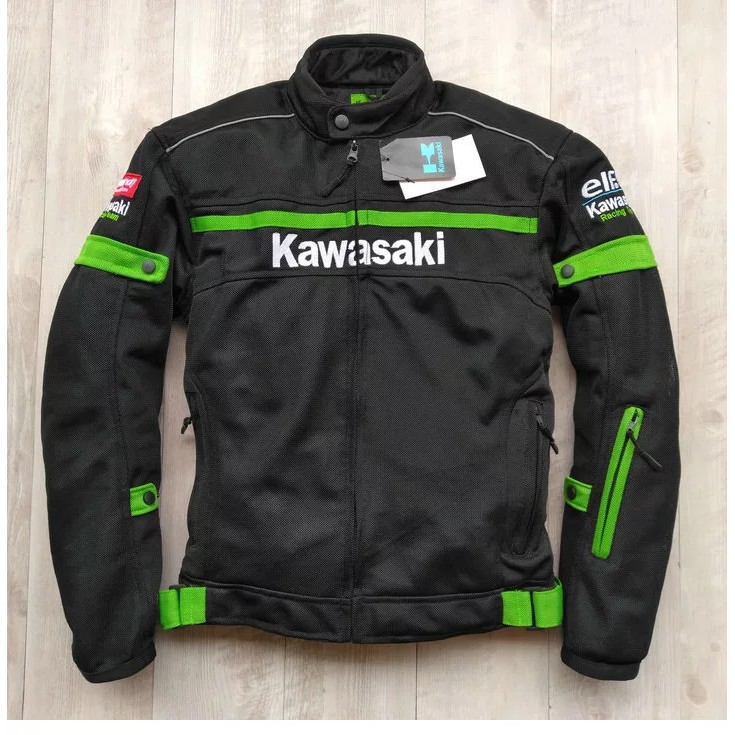 Kawasaki Off Road Automobile Race Racing Jacket. Ready Stock Now