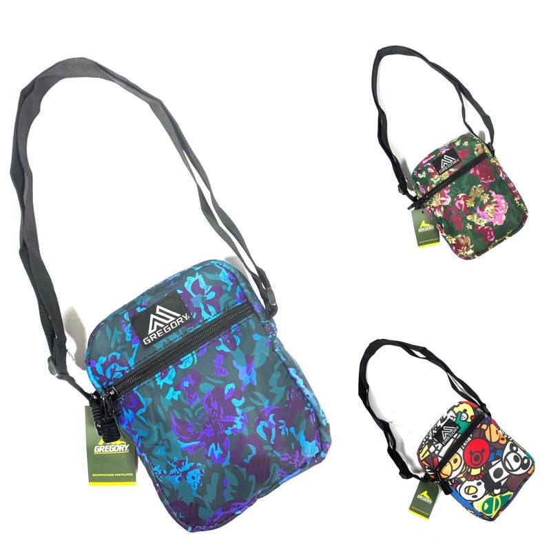 Gregory floral cheap sling bag