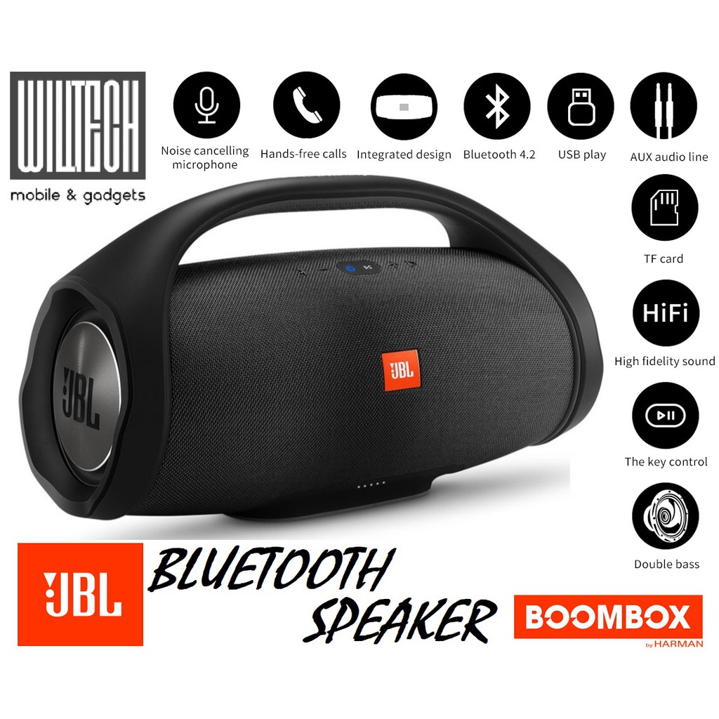 Big boombox bluetooth store speaker