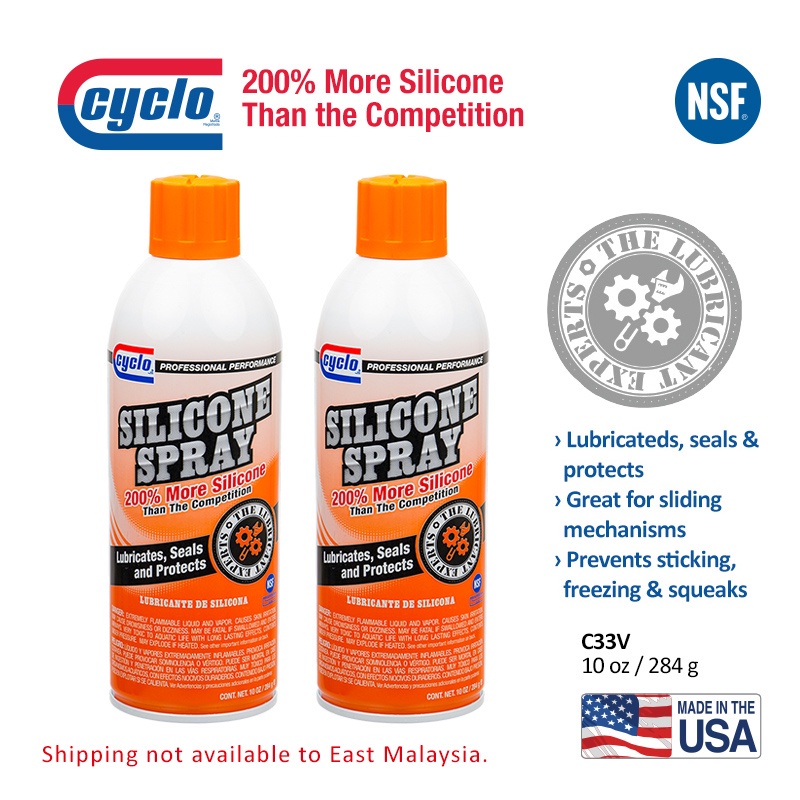 Cyclo® Silicone Spray, 10 oz