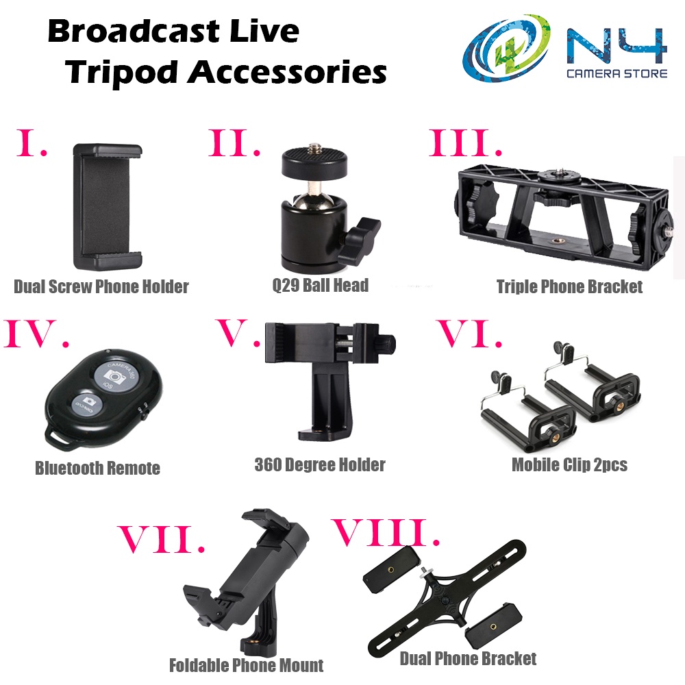 Tripod accessories deals