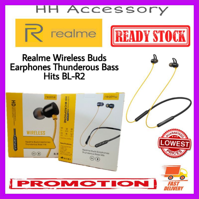 Realme Buds Wireless Pro BL R2 Thunderous Bass Hits Realme Earbuds