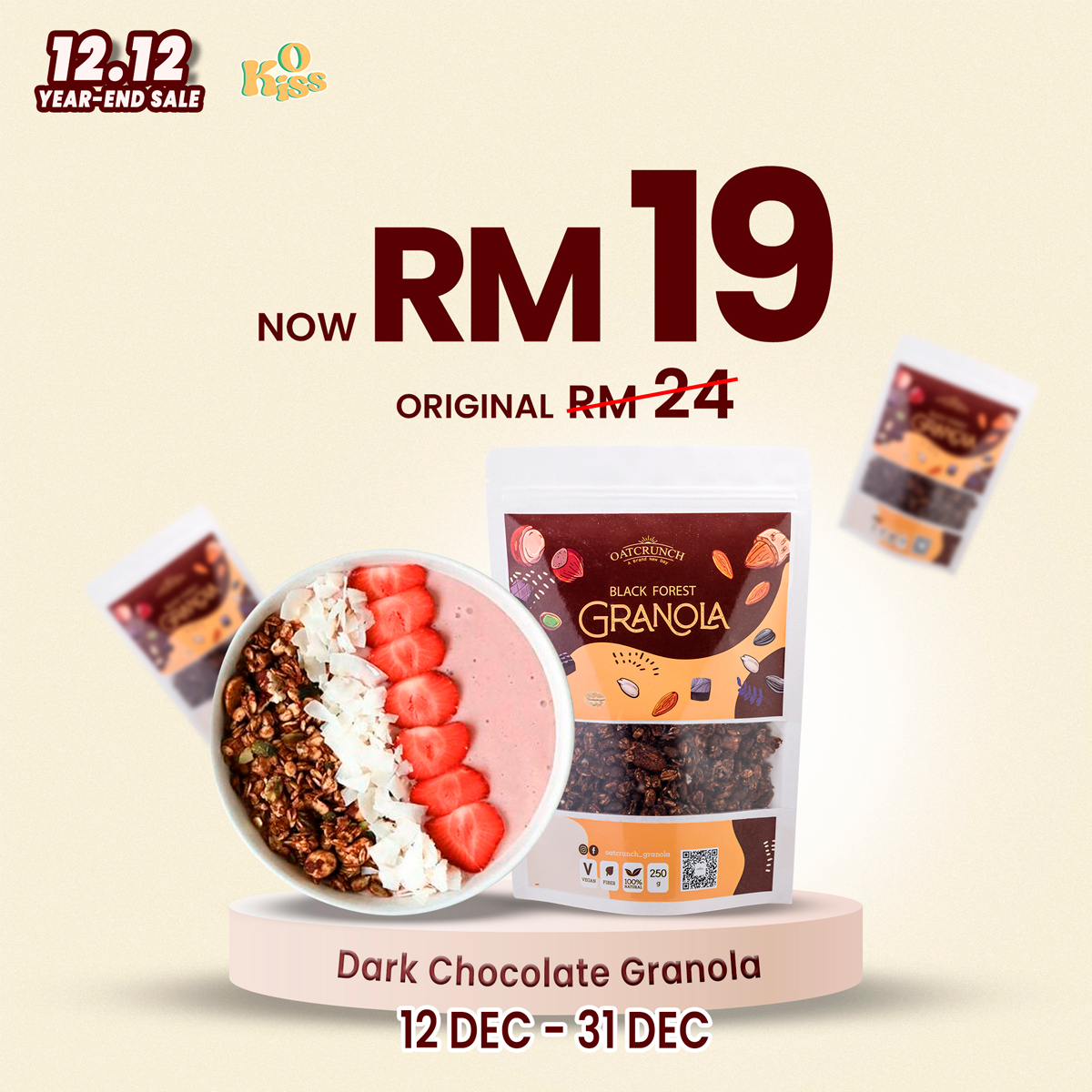 Okiss granola_Official, Online Shop | Shopee Malaysia