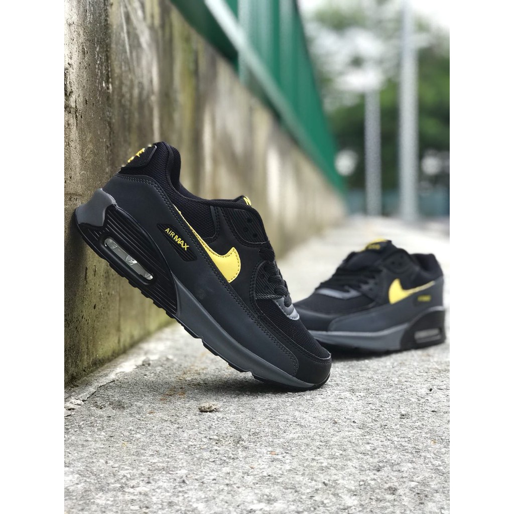 Air max 90 shop essential black yellow