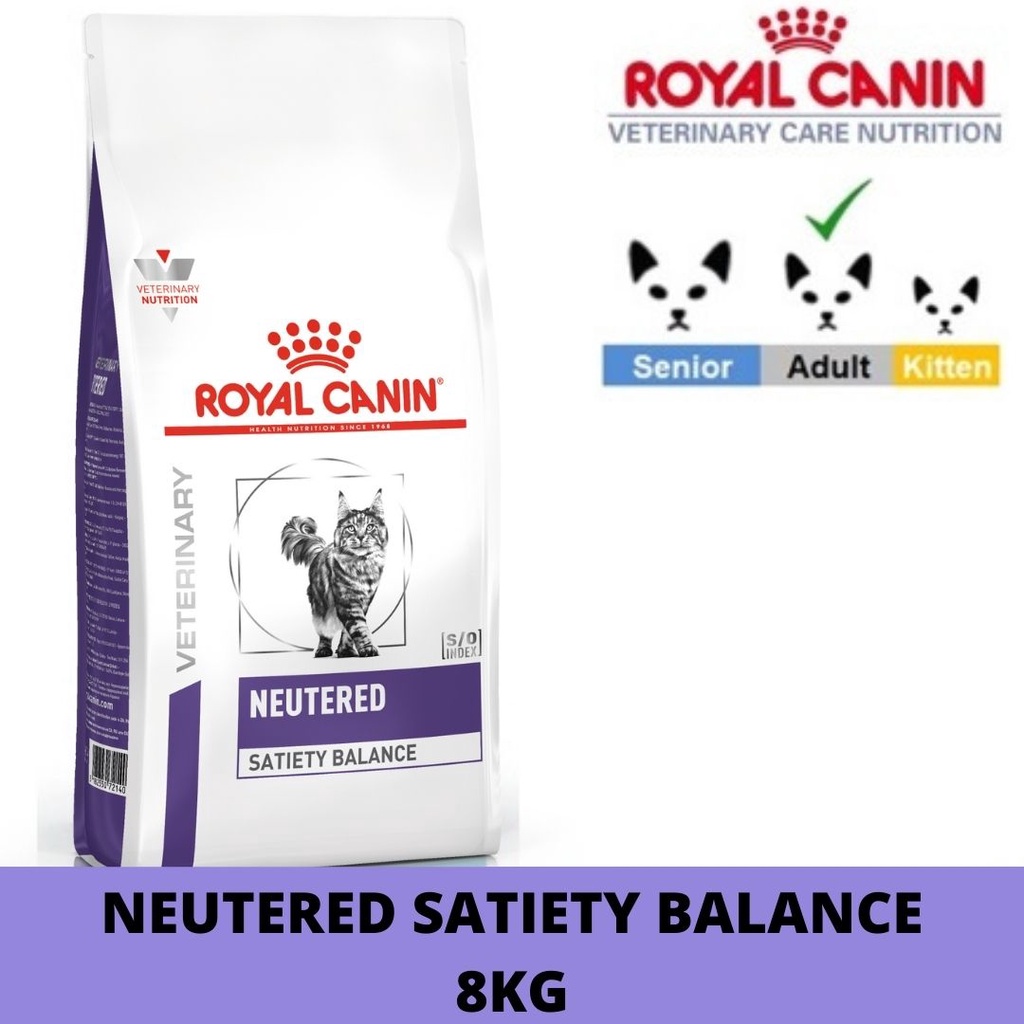 Royal Canin Veterinary Care Nutrition Neutered Satiety Balance Cat