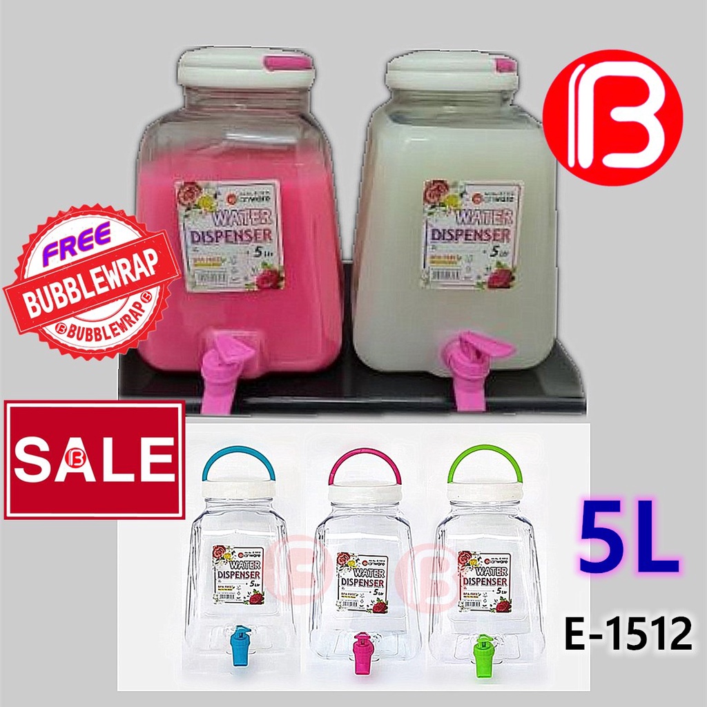 Portable Fridge Beverage Dispenser 5L Large Capacity Juice