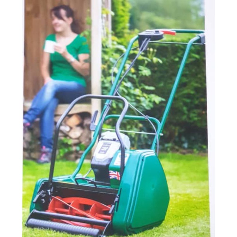 Allett liberty 43 discount cordless cylinder lawnmower